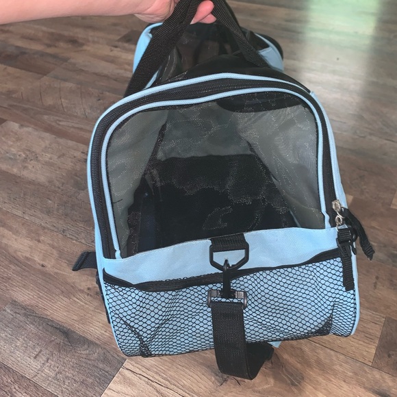 PIB (pet in a bag) blue/black pet carrier bag - Picture 2 of 7
